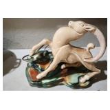 NICE 1950'S GAZELLE TV LAMP