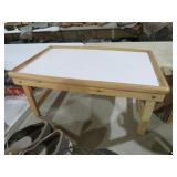 FOLDING WOOD BED TRAY