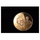 .63 OZ GOLD OVER STERLING SILVER ROUND