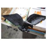 METAL EAGLE WALL PLAQUE