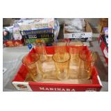 JEANETTE IRIDESCENT MARIGOLD TUMBLERS