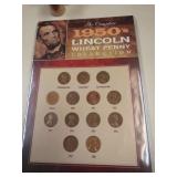 COMPLETE 1950'S LINCOLN WHEAT PENNY COLLECTION
