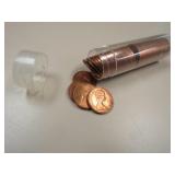 ROLL ELIZABETH II NEW PENNIES
