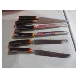 COLL.  BONE HANDLE STYLE CUTLERY KNIVES