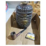 VTG PIPE&CAMEL LIGHTER & DOG HEAD CANISTER