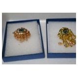 EYEBALL RING & BROOCH