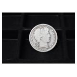 1908 P BARBER HALF DOLLAR 90%