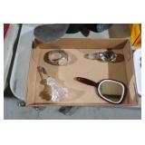 GLASS DECANTER TOPPERS, WATCH, MIRROR