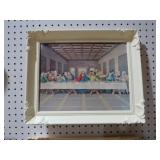 ORNATE FRAMED THE LAST SUPPER