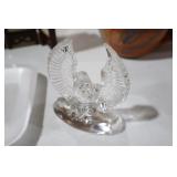 STOLZLE CRYSTAL EAGLE OF POWER PAPERWEIGHT
