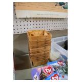 COLL. OF WOOD BERRY BASKETS