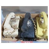 COLLECTION VTG ROTARY WALL PHONES