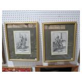 (2) FRAMED MUSICIANS