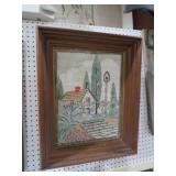 UNIQUE FRAMED CROSS STITCH PC