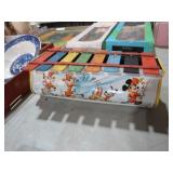 VTG WALT DISNEY XYLOPHONE TOY- NO PADDLES
