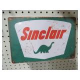 METAL SINCLAIR GAS & OIL ADV. SIGN