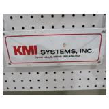 PORCELAIN KMI SYSTEMS INC. ADV. SIGN