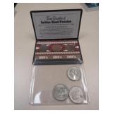 (3) SUSAN B. ANTHONY&3 DECADES OF INDIAN HEAD PENN