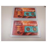 (2) 2 CENTURIES OF INDIAN HEAD PENNIES