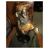 UNIQUE ROMAN SOLDIER RESIN  BUST