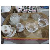 COLL. SUGAR/CREAMER, CUPS & SAUCERS & MISC