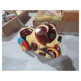 VTG METAL FRICTION DOG TOY