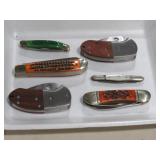 (6) NICE POCKET KNIVES