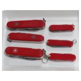 (6) NICE CAMPING & UTILITY KNIVES