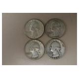 1950 P/D/S, 1951 P WASHINGTON QUARTERS 90%