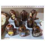 ANTIQUE AMBER SNUFF BOTTLES
