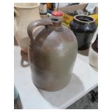 ANTIQUE STONEWARE POTTERY JUG