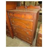 ANTIQUE 4 DWR CHEST