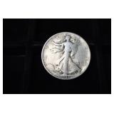 1937 P WALKING LIBERTY HALF DOLLAR 90%