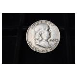 1954 D FRANKLIN HALF DOLLAR 90%
