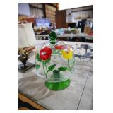 HANDPAINTED & SIGNED 8' CAKE PLATE