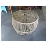 MODERN PATIO TABLE FOOTSTOOL