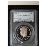 1987 S KENNEDY HALF DOLLAR PCGS PR69DCAM