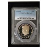 1988 S KENNEDY HALF DOLLAR PCGS PR69DCAM