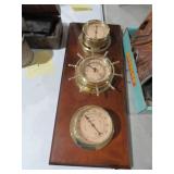 VINTAGE BAROMETER WEATHER STATION
