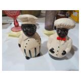 (2) BLACK AMERICANA CERAMIC BANKS