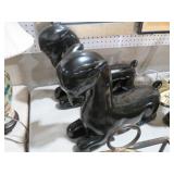 PAIR OF NICE CERAMIC HORSE STATUES