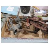 (2) CAST IRON MEAT GRINDERS & CHERRY PITTER