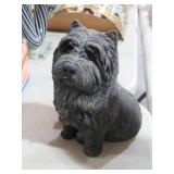 HEAVY RESIN DOG FIGURINE