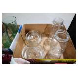 GLASS JUICERS & MASON JARS