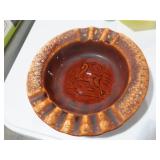 HULL POTTERY LARGE VINTAGE ASHTRAY