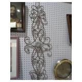 METAL ORNATE WALL ART