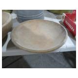 PRIMITIVE WOOD DOUGH BOWL