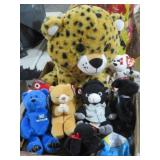 COLLECTION OF BENIE BEARS & STUFF ANIMALS