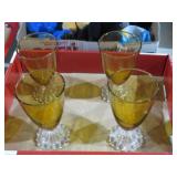 (4) ANCHOR HOCKING BOOPIE CORDIAL SET