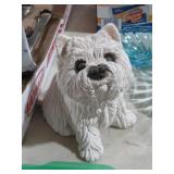 HEAVY RESIN DOG FIGURE